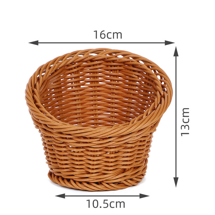 Decorative Woven Round Basket Stornfield