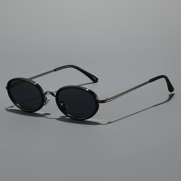 Women's fashionable sunglasses with high-quality frame and round lenses Stornfield