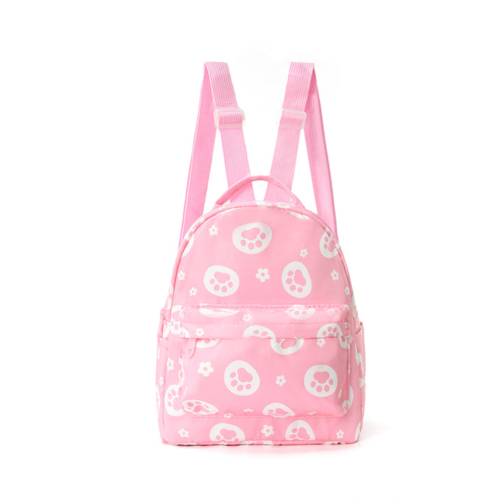 Cute Backpack with Paw Print Design Stornfield