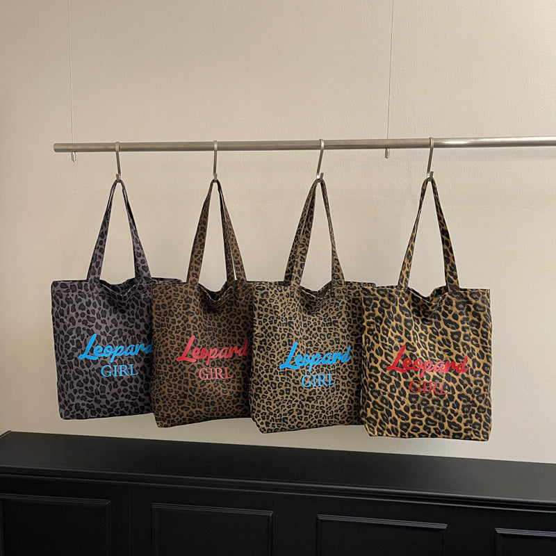 Stylish Leopard Print Tote Bag Stornfield