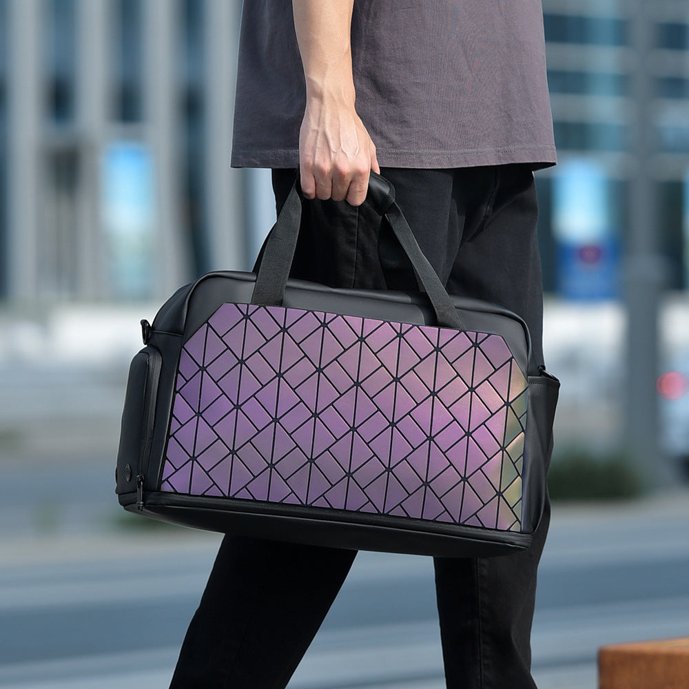 Trendy Multi-Compartment Travel Duffel Bag Stornfield