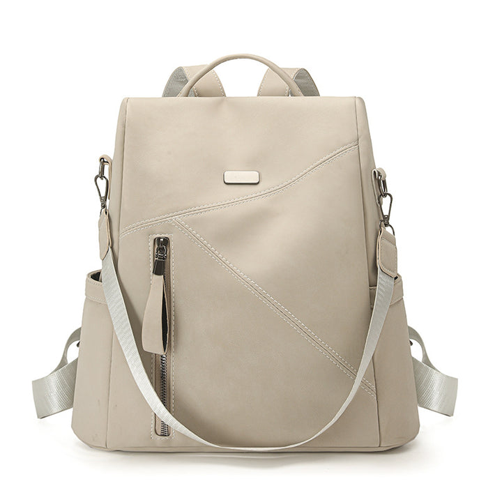 Multi-Functional Leather Backpack Stornfield