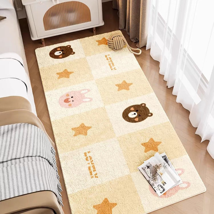 Plush Dotted Area Rug Stornfield