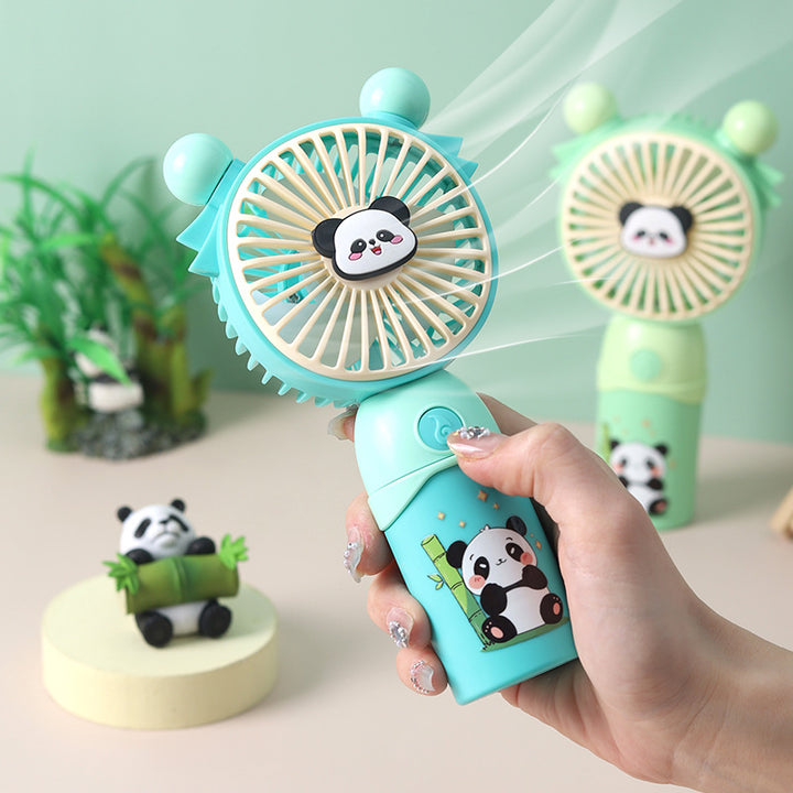 Ladies Portable Mini Fan with Cute Panda Design Stornfield