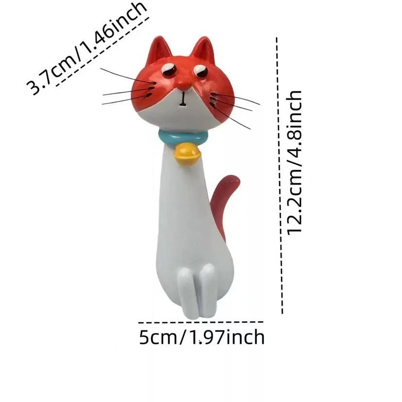 Decorative cat figurine in elegant style Stornfield