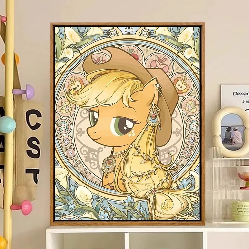 Cartoon-Inspired Fantasy Character Canvas Art Print Stornfield