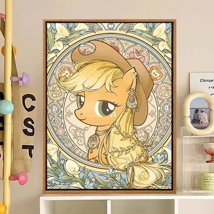 Cartoon-Inspired Fantasy Character Canvas Art Print Stornfield