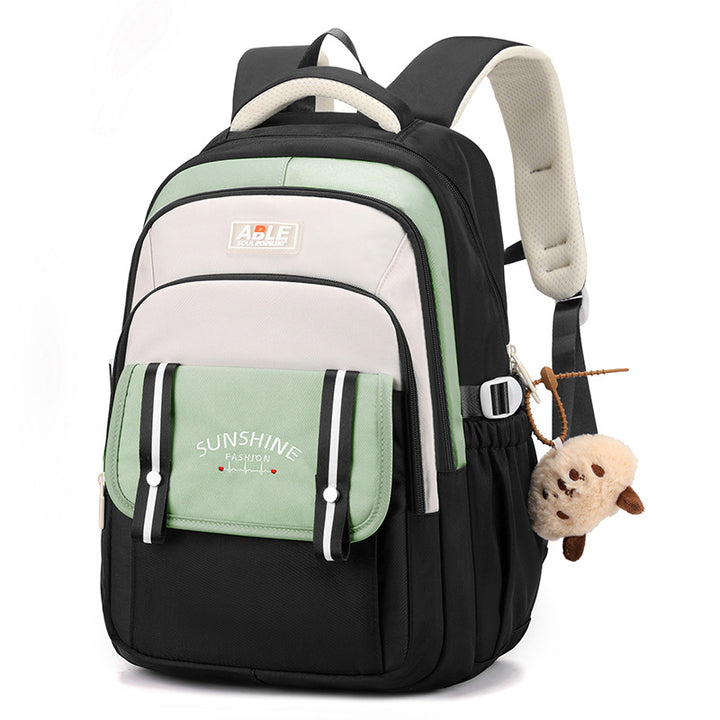 Stylish school backpack with functional compartments Stornfield