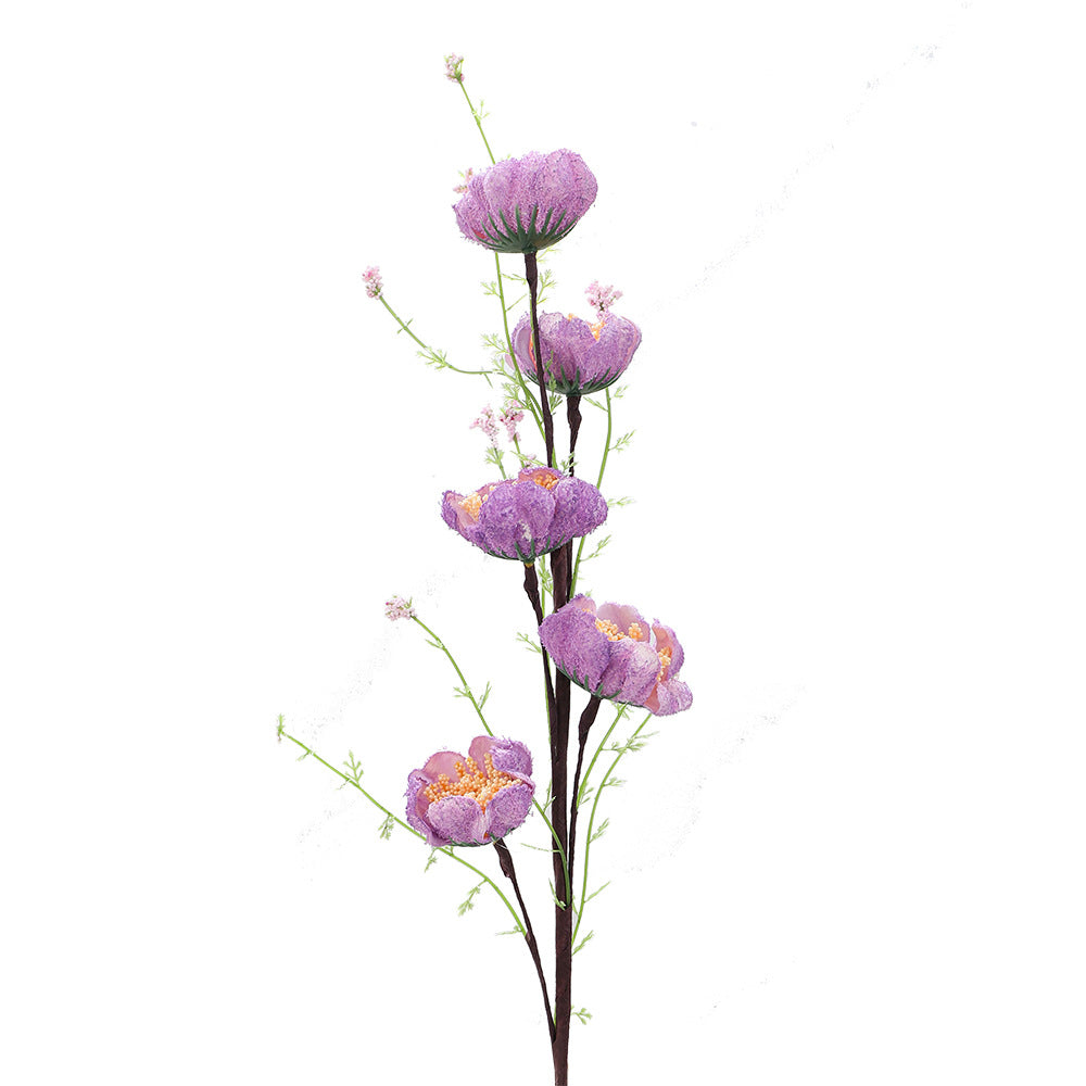 Decorative Artificial Flower Branch with Details