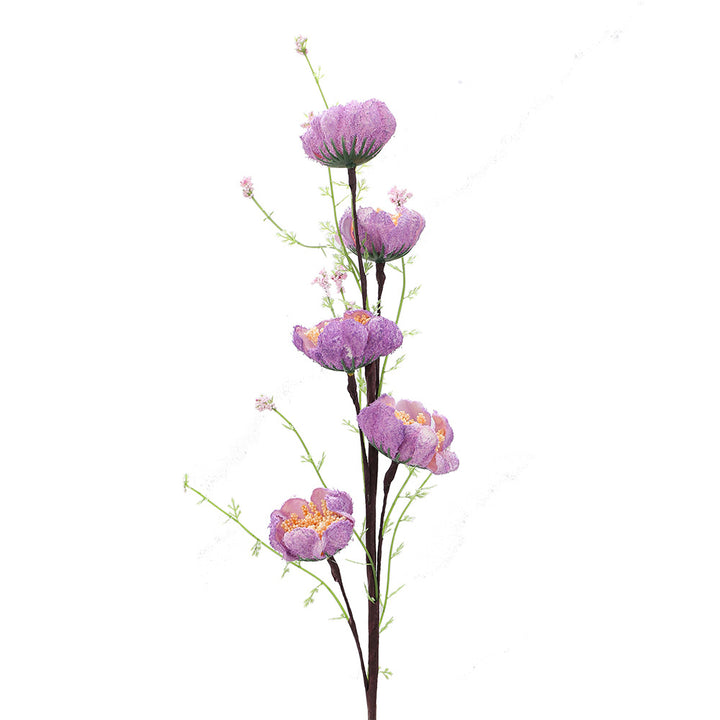 Decorative Artificial Flower Branch with Details