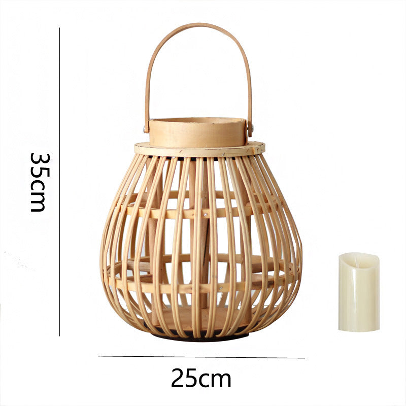 Handmade Rattan Lantern Stornfield