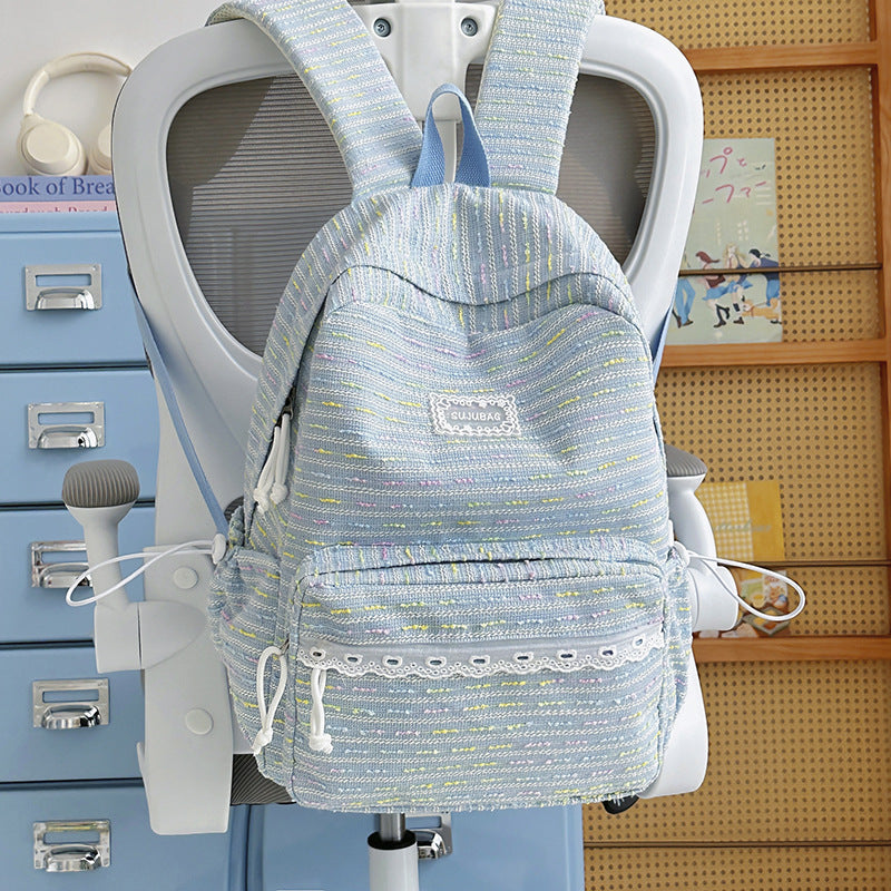Textured Casual Backpack Stornfield