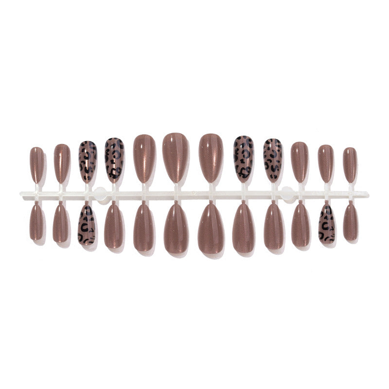 Decorative Leopard Print Press-On Nail Set Stornfield