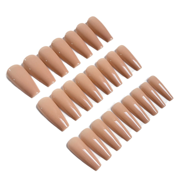 Elegant Glossy Nail Extensions Stornfield