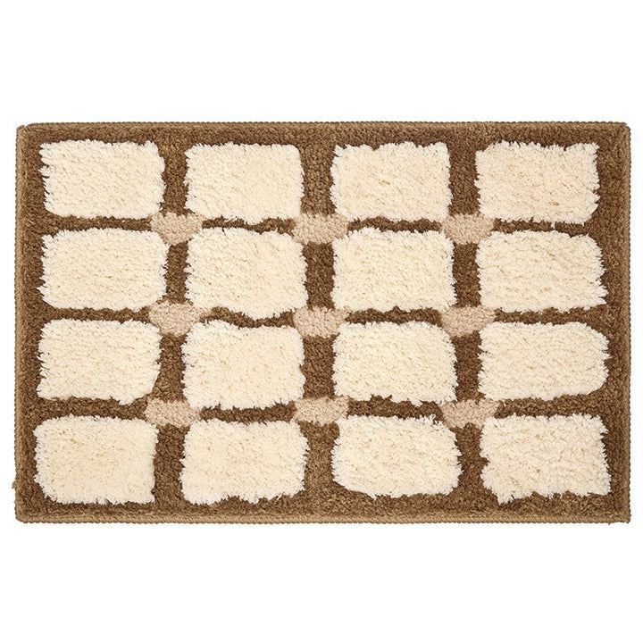 Cartoon Pig-Themed Bath Mat
