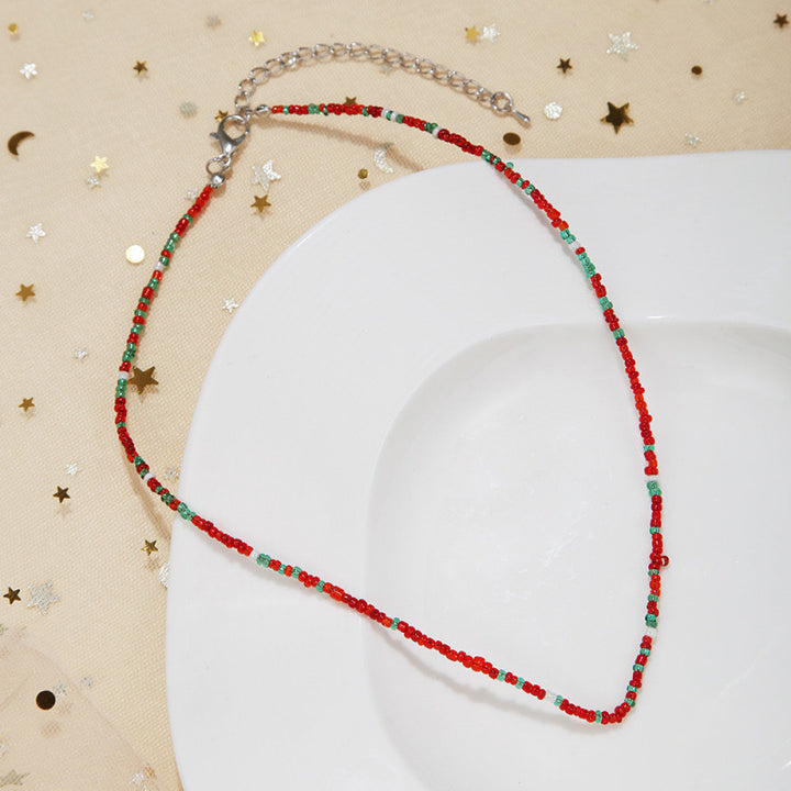 Handcrafted Beaded Choker Necklace Stornfield