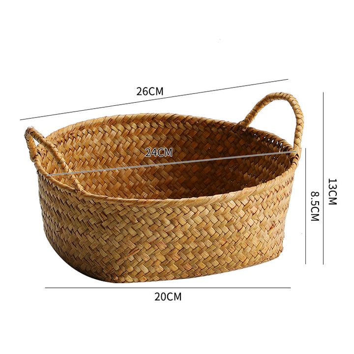 Unisex storage basket made of natural willow material Stornfield