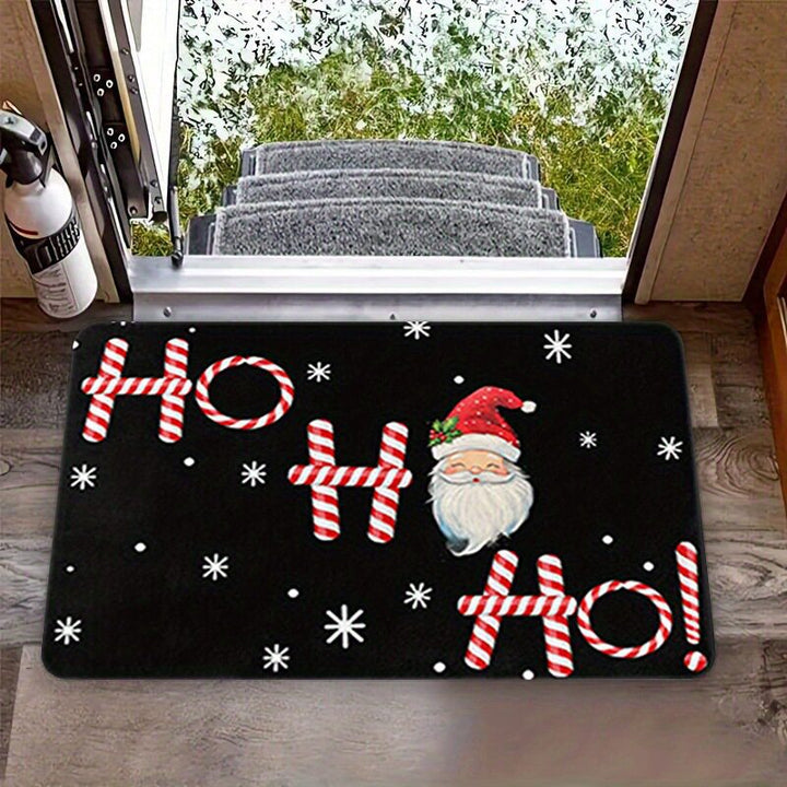 Festive Holiday-Themed Welcome Mat Stornfield