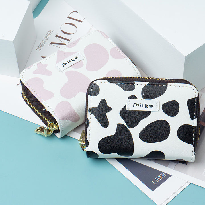 Multi-Compartment Zippered Wallet