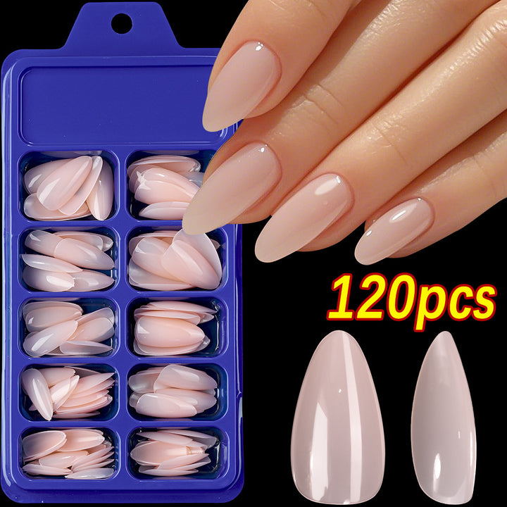 Premium Almond-Shaped False Nail Set Stornfield