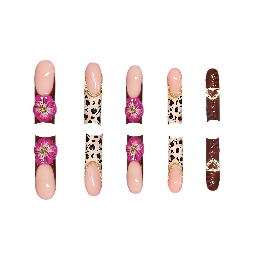 Decorative Artistic Press-On Nails Stornfield