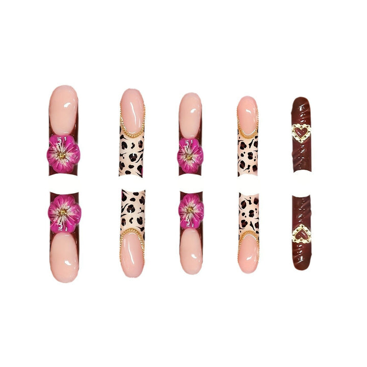 Decorative Artistic Press-On Nails Stornfield