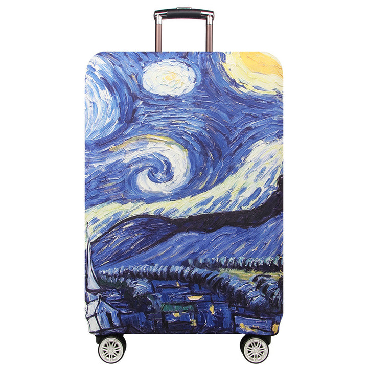 Artistic Cityscape Hard Shell Suitcase Stornfield