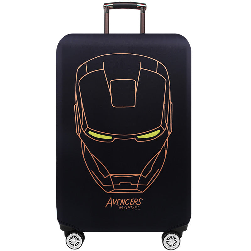 Women's hard-shell suitcase in elegant New York skyline design Stornfield