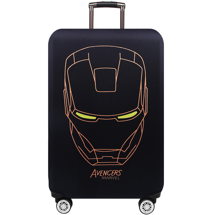 Women's hard-shell suitcase in elegant New York skyline design Stornfield