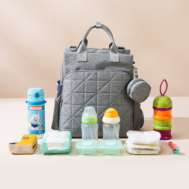 Multi-Functional Quilted Backpack Stornfield