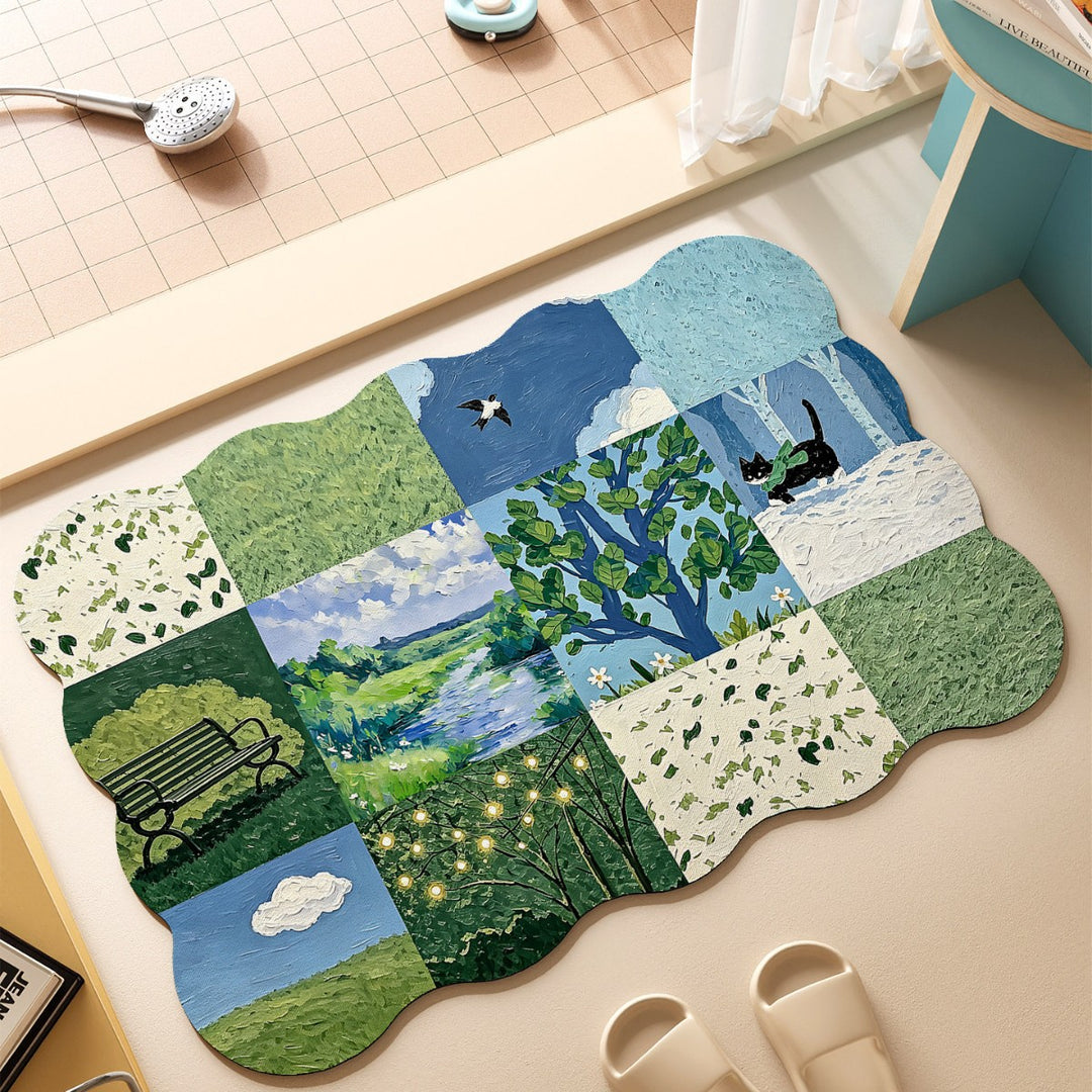Artistic Decorative Floor Mat