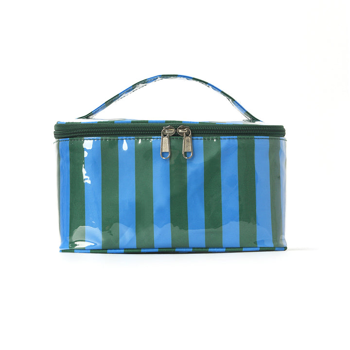 Cosmetic organizer with carry handle and water-repellent coating Stornfield