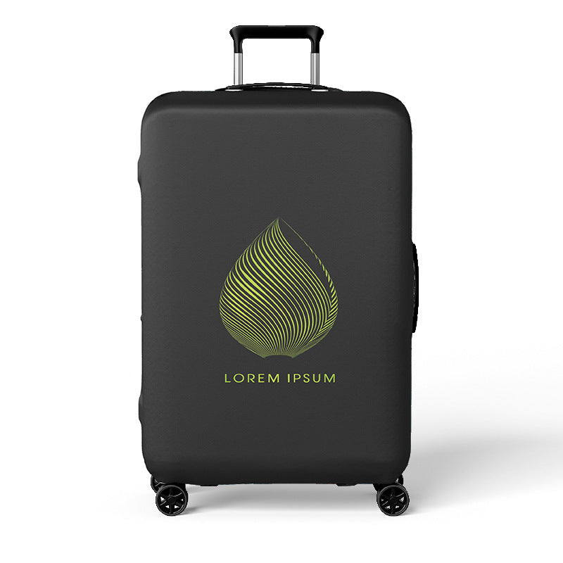 Unisex Suitcase Cover with Colorful City Design Stornfield