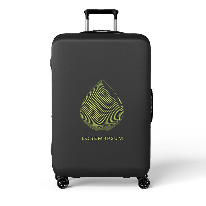 Unisex Suitcase Cover with Colorful City Design Stornfield