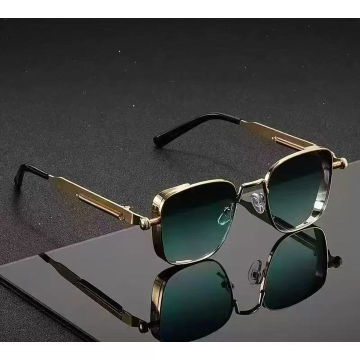 Luxurious Geometric Frame Sunglasses Stornfield