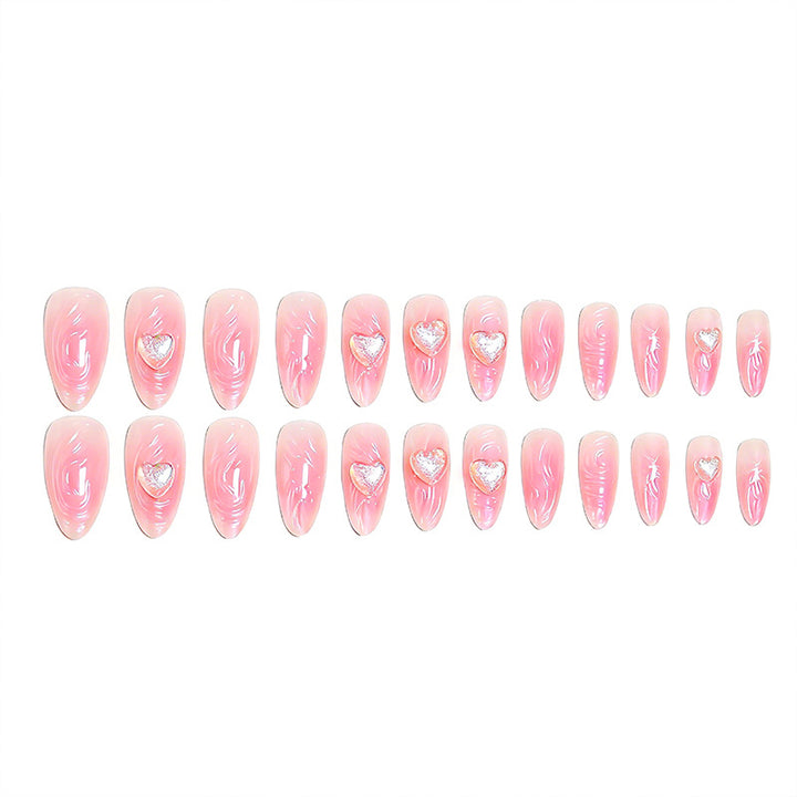 Artful Nail Tips with Transparent Design Stornfield