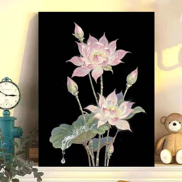 Wisteria Floral Canvas Art Stornfield