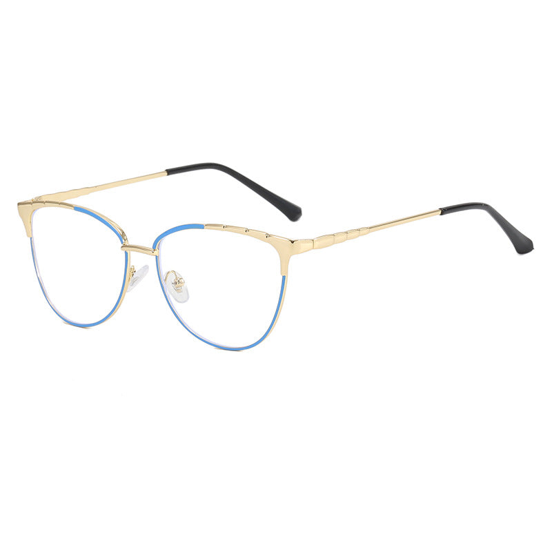 Ladies Cat-Eye Glasses with Fine Metal Accents Stornfield
