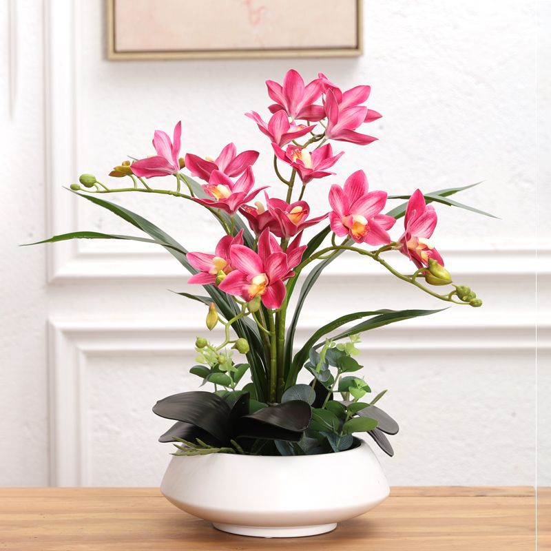 Decorative Faux Flower Arrangement