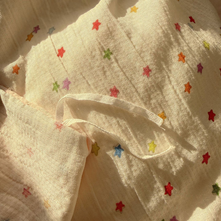 Star Patterned Quilted Bedding Set
