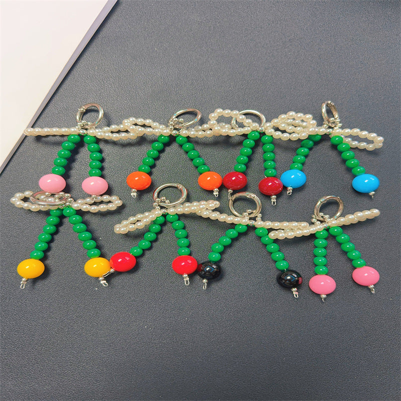 Decorative Beaded Charm Keychain Stornfield 1790135911