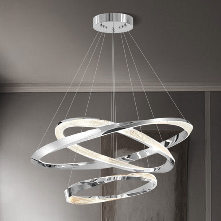 Modern Suspension Ring Chandelier
