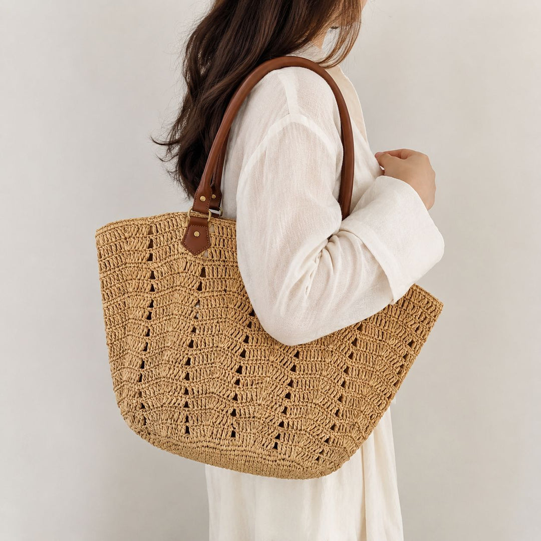 Handbag in Unique Braided Design Stornfield