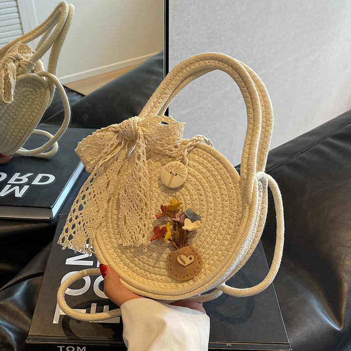 Decorative Handmade Basket Bag