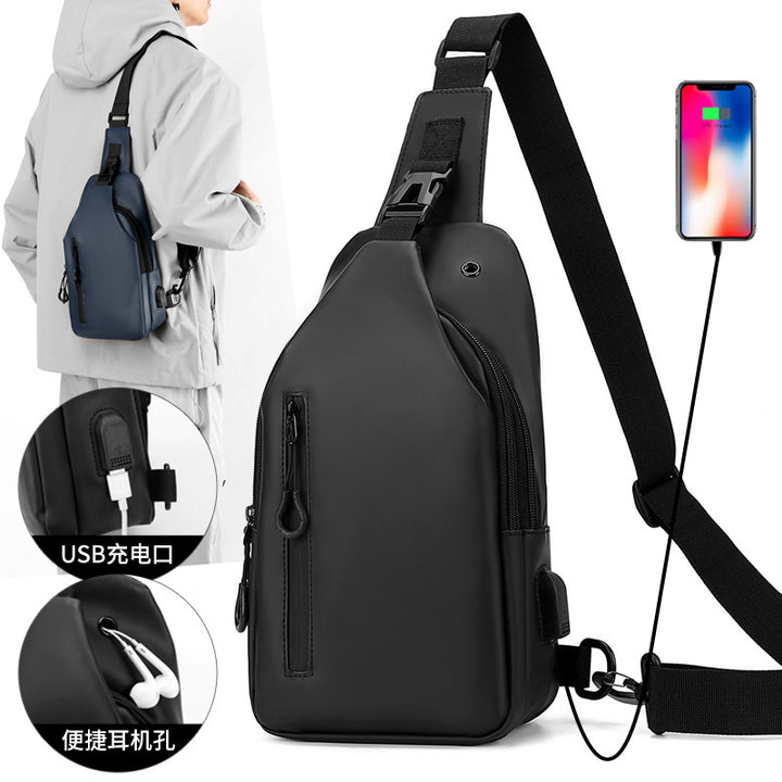 Unisex Sling Backpack with versatile compartments and adjustable carrying system Stornfield