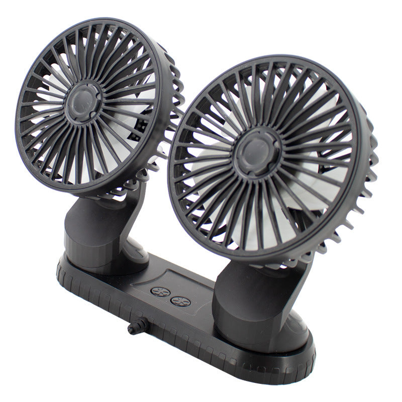 Unisex double fan with adjustable tilt Stornfield