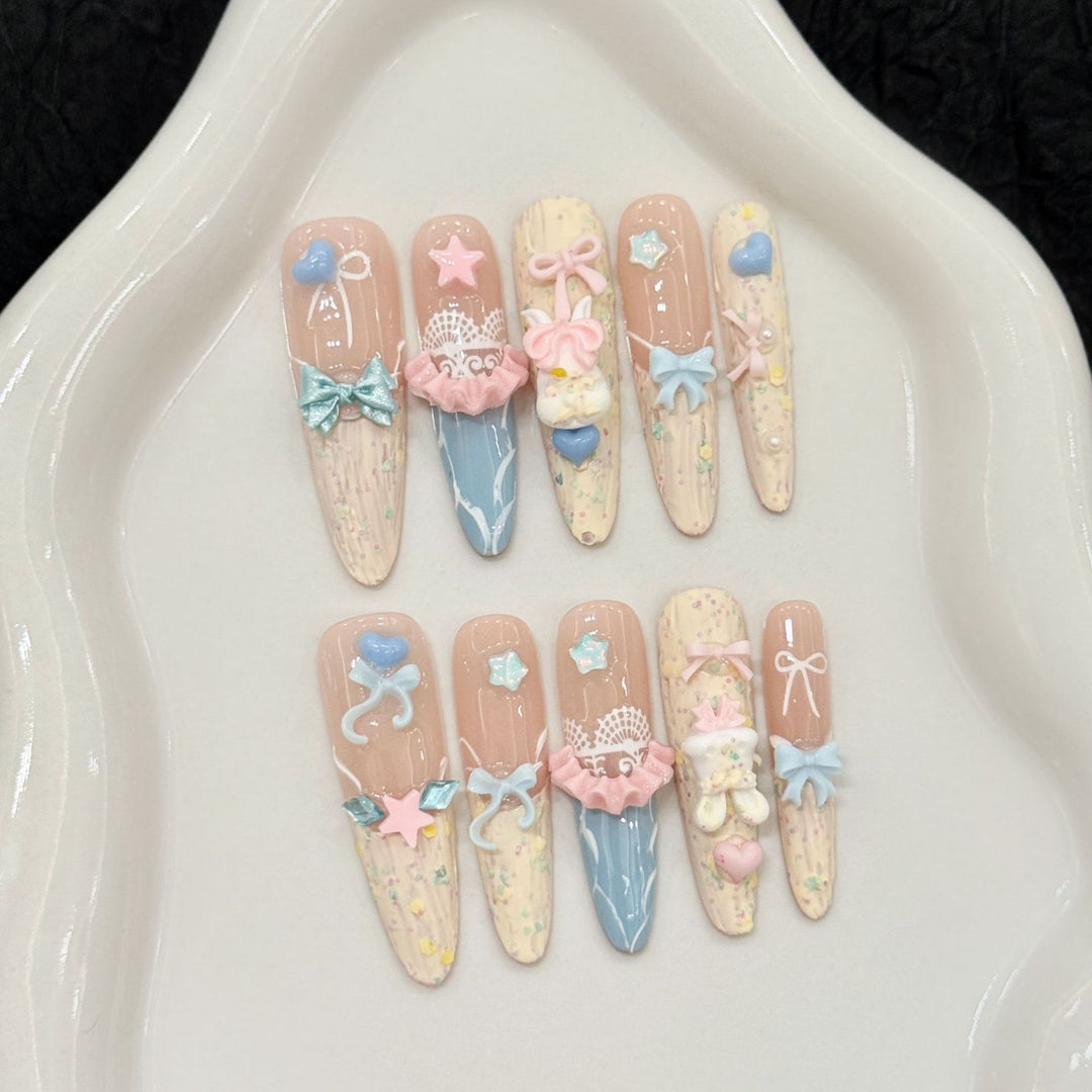 3D Decorative Press-On Nails Stornfield