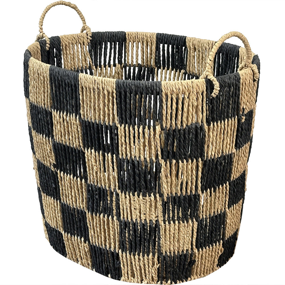 Stylish storage basket with handles Stornfield