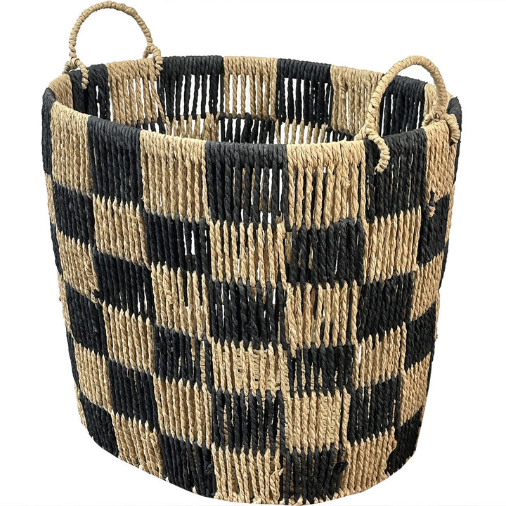 Stylish storage basket with handles Stornfield