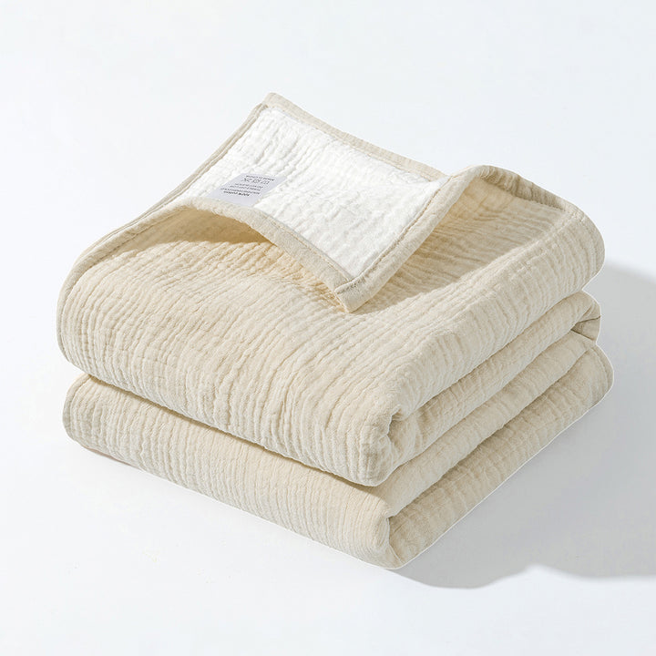 Ultra-Soft Reversible Muslin Throw Blanket Stornfield